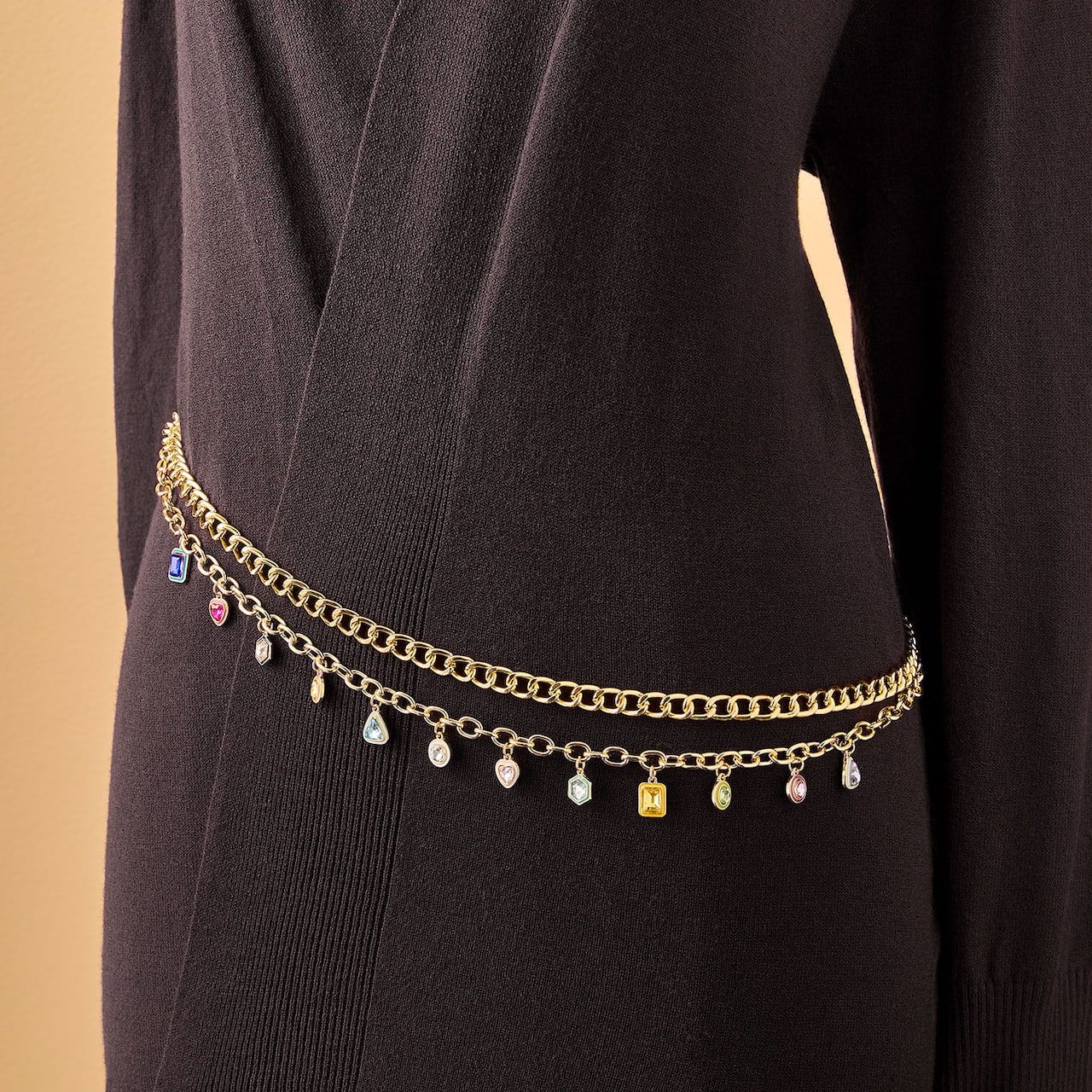 Charming Gold Chain Belt